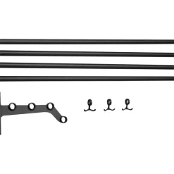 Nostalgi 291 Påbyggnadsdel Till Hatthylla, Svart / Ask