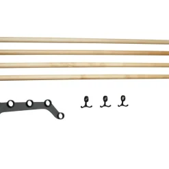 Nostalgi 291 Påbyggnadsdel Till Hatthylla, Svart / Ask