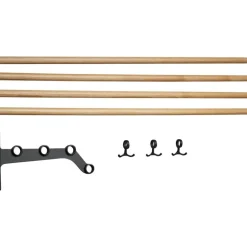 Nostalgi 291 Påbyggnadsdel Till Hatthylla, Svart / Ask