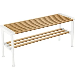 Essem Design Bänkar-Nostalgi Bänk 100 cm, Vit