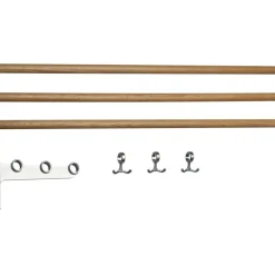 Essem Design Skohyllor|Hatthyllor-Nostalgi Påbyggnadsdel Till Hatthylla / Skohylla, Aluminium / Ek