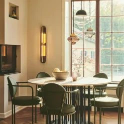 Nutty Pendel, Klar / Krom