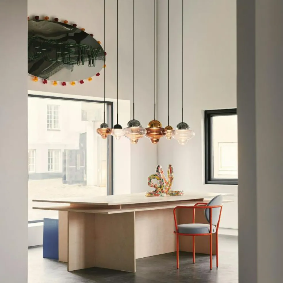 Nutty XL Pendel, Smoke / Svart