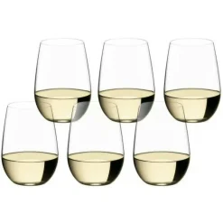 O Riesling/Zinfandel Vinglas 6-pack, 20-Årsjubileum