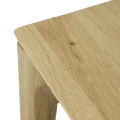 Oak Bok Matbord Utdragbar Ek, 160-240x90 cm