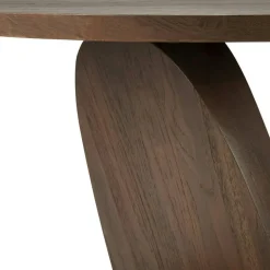 Ethnicraft Sängbord & Nattduksbord|Sängbord & Nattduksbord-Oblic Sidobord Teak, Svart