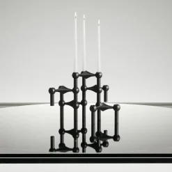 Decotique Soffbord-Observe Soffbord 89x89 cm, Rökfärgat Glas / Spegelglas