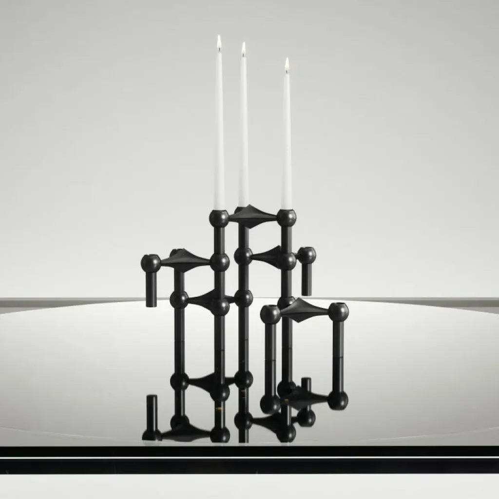 Decotique Soffbord-Observe Soffbord 89x89 cm, Rökfärgat Glas / Spegelglas