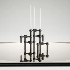 Decotique Soffbord-Observe Soffbord 89x89 cm, Rökfärgat Glas / Spegelglas