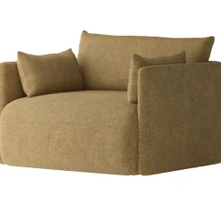 Audo Copenhagen Fåtöljer-Offset Fåtölj, Bouclé Gold