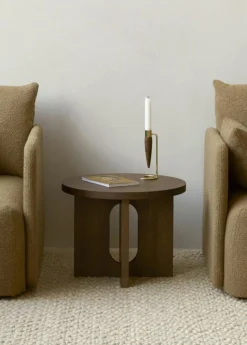 Audo Copenhagen Fåtöljer-Offset Fåtölj, Bouclé Gold