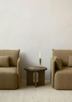 Audo Copenhagen 2-Sitssoffor-Offset 2-sitssoffa, Bouclé Gold