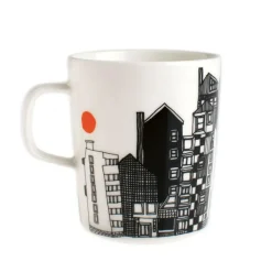 Marimekko Tekoppar|Kaffekoppar-Oiva/Siirtolapuutarha Mugg, 2,5 dl