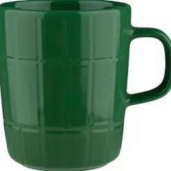 Marimekko Kaffekoppar-Oiva/Tiiliskivi Mugg 25 cl, Ljusblå / Off-white