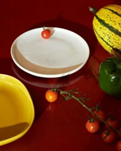 Oiva/Unikko Tallrik Ø20 cm, Vit