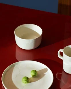 Oiva/Unikko Tallrik Ø20 cm, Vit