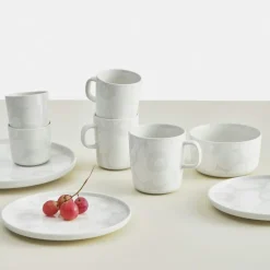 Oiva/Unikko Tallrik Ø20 cm, Vit