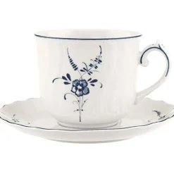 Villeroy & Boch Kaffekoppar|Tekoppar-Old Luxembourg Frukostkopp Med Fat