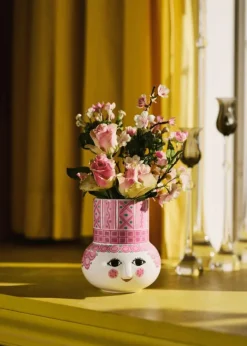 Bjørn Wiinblad Vaser-Olga Vas 35 cm, Sand