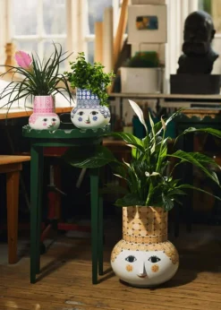 Bjørn Wiinblad Vaser-Olga Vas 35 cm, Sand