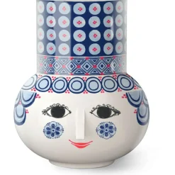 Bjørn Wiinblad Vaser-Olga Vas 35 cm, Sand