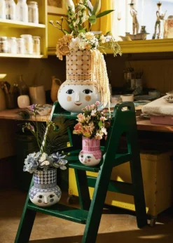 Bjørn Wiinblad Vaser-Olga Vas 35 cm, Sand