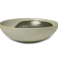 Omhu Skål Ø28 cm, Off-white/Charcoal