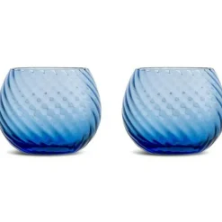 Opacity Vattenglas 2-pack, Blå