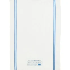 Lexington Kökshanddukar-Organic Cotton Kökshandduk Med Revärer 50x70 cm, Blå/Vit