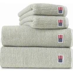 Lexington Handdukar & Badlakan-Original Striped Handduk Vit / , 30x50 cm