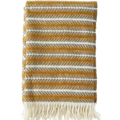 Klippan Yllefabrik Plädar & Filtar-Oscar Pläd 130x200 cm, Multi Amber