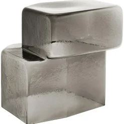 Ferm Living Skulpturer-Oscil Skulptur, Smoked Grey