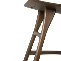 Ethnicraft Pallar-Osso Pall, Mörkbetsad Teak