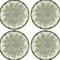 Rörstrand Djupa Tallrikar-Ostindia Floris Djup Tallrik 22 cm 4-pack,