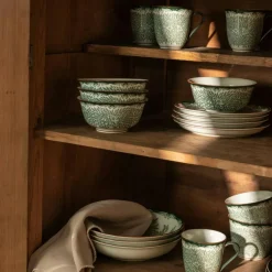 Ostindia Floris Mugg 30 cl 2-pack, Grön