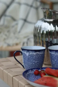 Ostindia Floris Mugg 30 cl 2-pack, Grön