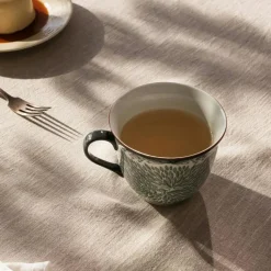 Rörstrand Kaffekoppar-Ostindia Floris Mugg 40 cl, Blå