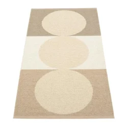 Pappelina Plastmattor-Otto Matta / Vanilla, 70x280 cm