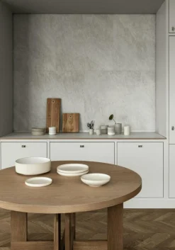 Otto Shallow Skål Natur, Ø27 cm