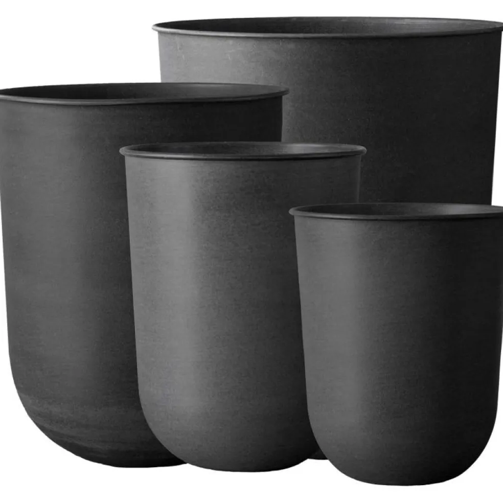 Out Kruka 4-pack, Svart