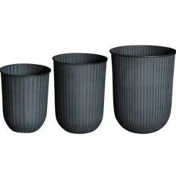 Out Stripe Krukor 3-pack, Svart