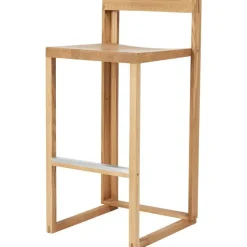 Kristina Dam Studio Barstolar & Barpallar-Outline Barstol, Lackerad / Borstad Aluminium