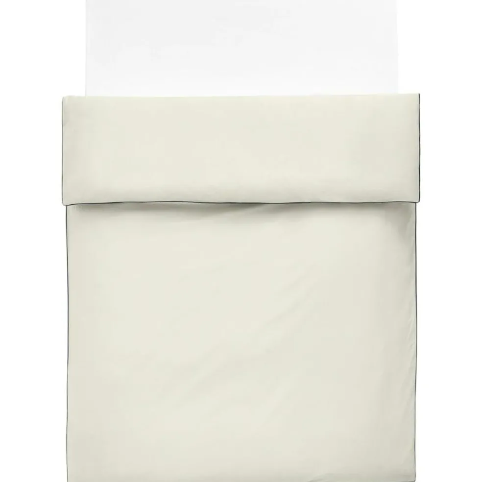 Outline Påslakan Dubbel 220x220 cm, Ivory