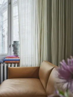 Muuto 3-Sitssoffor-Outline Soffa 3-Sits, Svart Aluminium / Remix 163