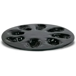 Oyster Serveringsfat 27 cm, Grå