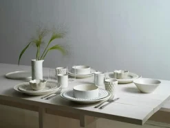 Oyster Skål 31 cm, Blå