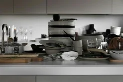 ByON Boxar & Askar|Sockerskålar-Oyster Skål 8x13 cm, Vit