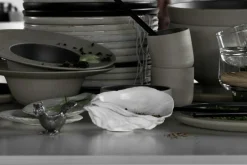 ByON Boxar & Askar|Sockerskålar-Oyster Skål 8x13 cm, Vit