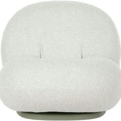 GUBI Loungefåtöljer & Utefåtöljer-Pacha Outdoor Loungefåtölj, Dedar Libera 003, Mossgrön Fot