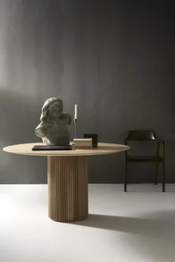 Palais Royal Bord 150 cm, Mörkgråbetsad Ask